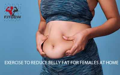Exercise to reduce belly fat for females at home