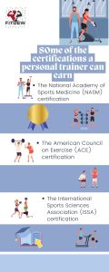 What certifications can personal trainers earn