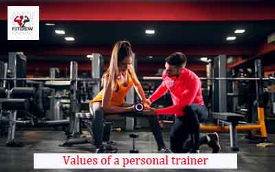 Values of a personal trainer