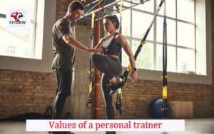 Values of a personal trainer