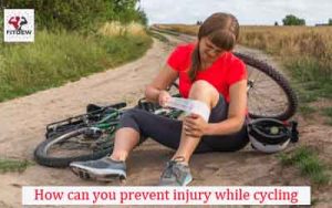 How can you prevent injury while cycling