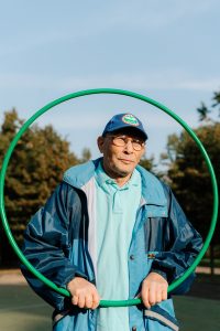 Hula hoop exercises for seniors