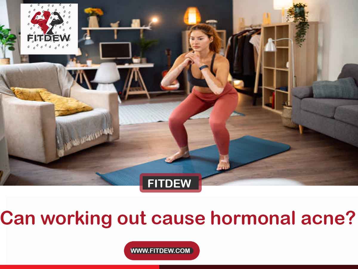 Can working out cause hormonal acne
