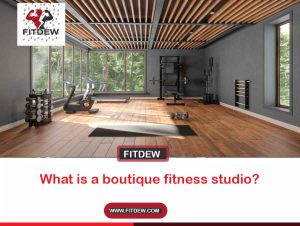 What is a boutique fitness studio?